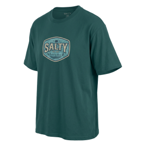 End Of Range - Salty T-Shirt Tractor Badge