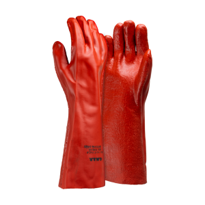 PVC Heavyweight Rouch Palm Gloves - 35cm