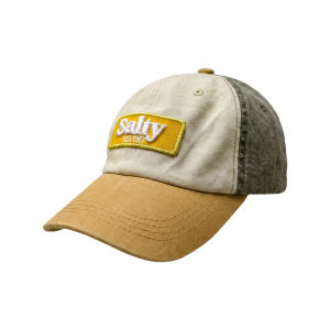 Salty 3 Colour Cap Olive/Stone/Mustard
