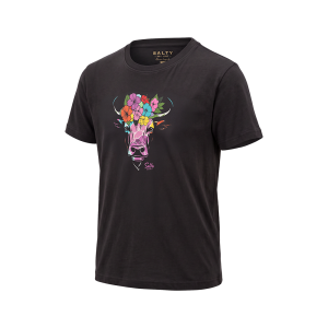 Salty Girls T-Shirt Floral Cow
