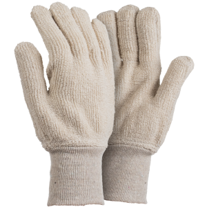 Towelling Knit Wrist Gloves