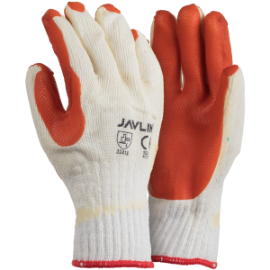 Premium Crayfish Orange Rubber Coated Gloves