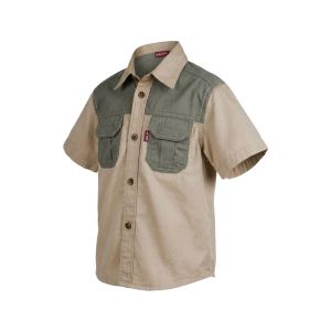 Meerkat Kids Two Tone Bush Shirt