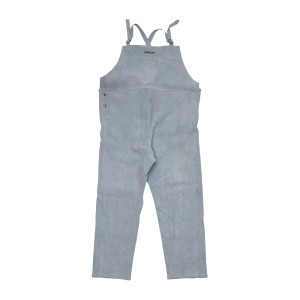 Chrome Leather Bib & Brace