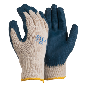 Blue Nitrile Coated Gloves