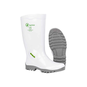 White/Grey Oil And Acid Resistant Gumboot